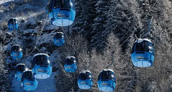 Funivia Montagna Mobilità in Alto Adige