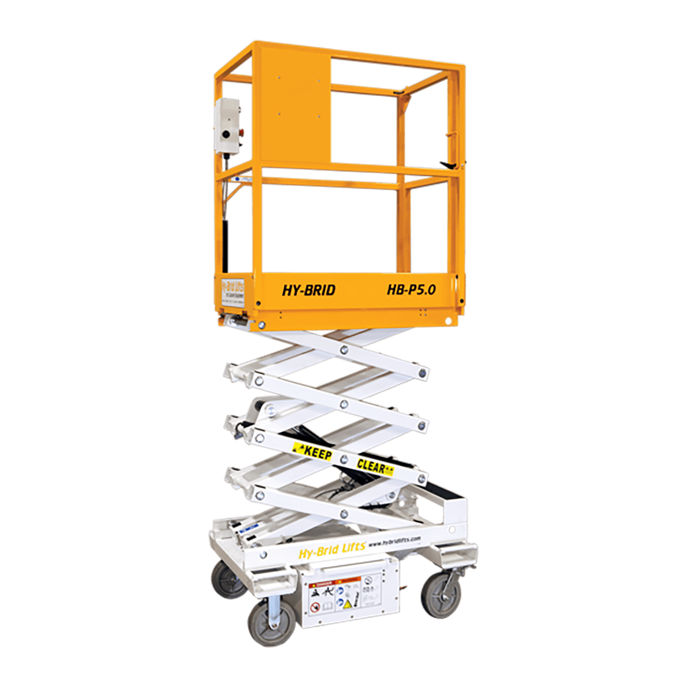 2.95m Battery Push Around VerticalCustom Lift Hybrid 5.0