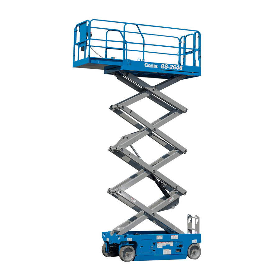 7.92m Battery Scissor Lift|Genie GS2646|Horizon Platforms