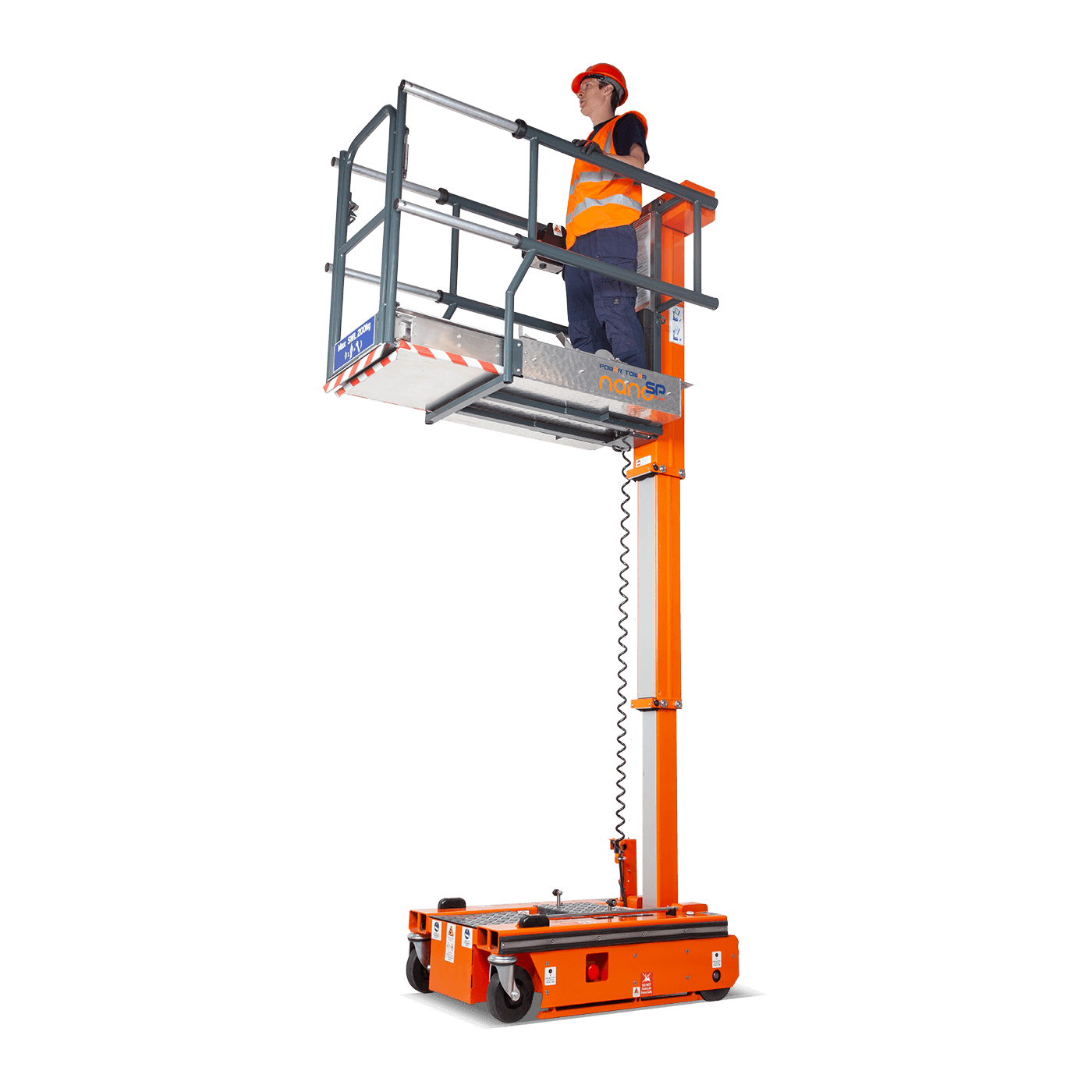 Push Around Vertical Mast Lift - Personal Lift Work Height 2.5m