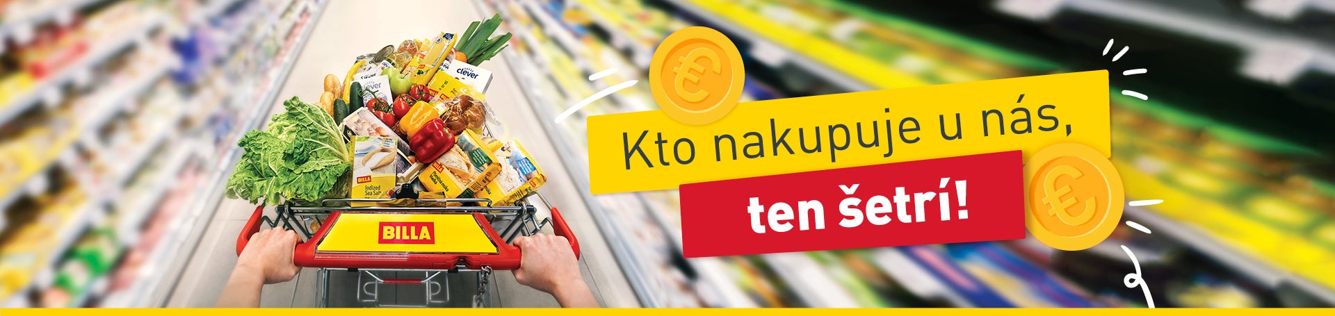 Kto nakupuje u nás, ten šetrí!