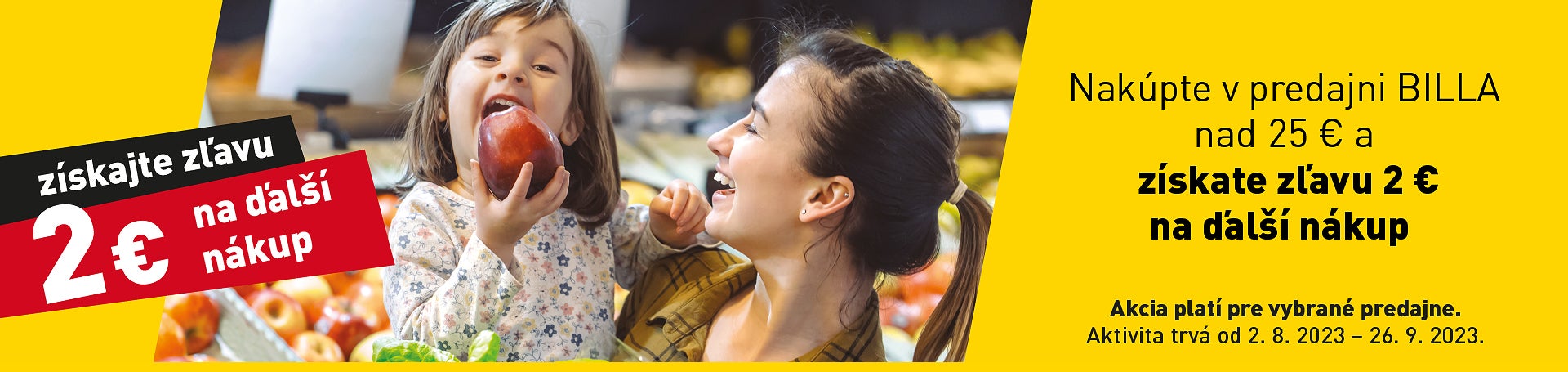 zlava 2 eur na dalsi nakup pri nakupe nad 25 eur