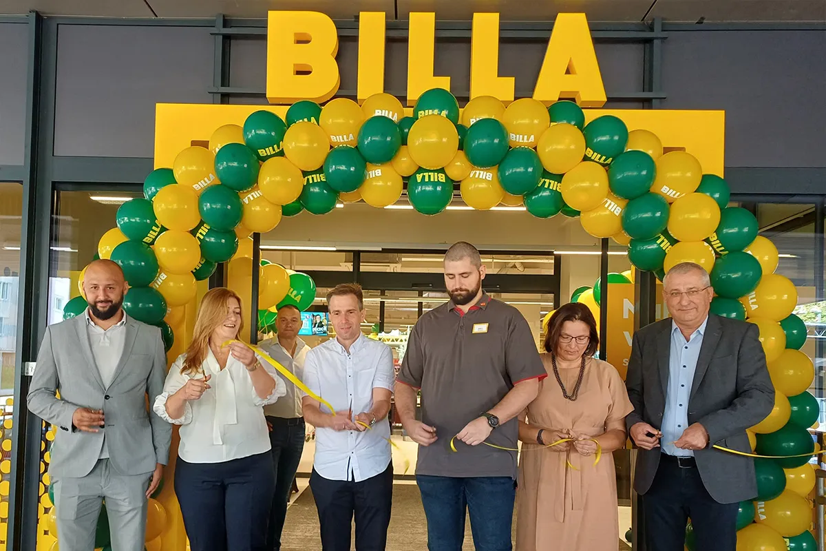 Billa Rakcha BILLA v Rači je po požiari opäť otvorená! Je krajšia, modernejšia a s ...