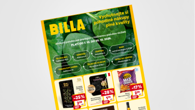 BILLA – Leták Prémiové predajne