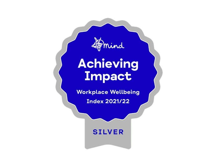 Mind Workplace Silver Award 2023