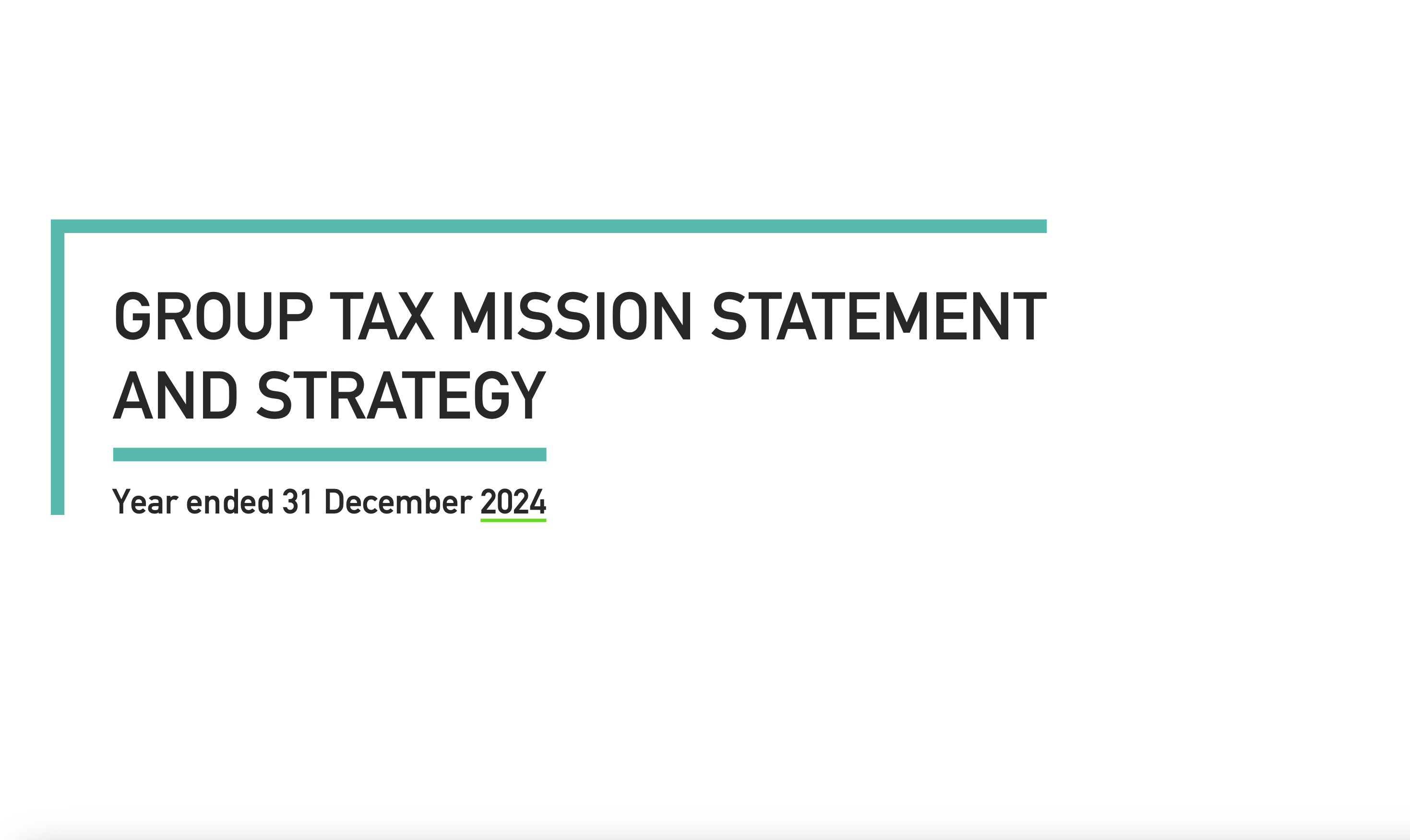 dentsu group tax statement
