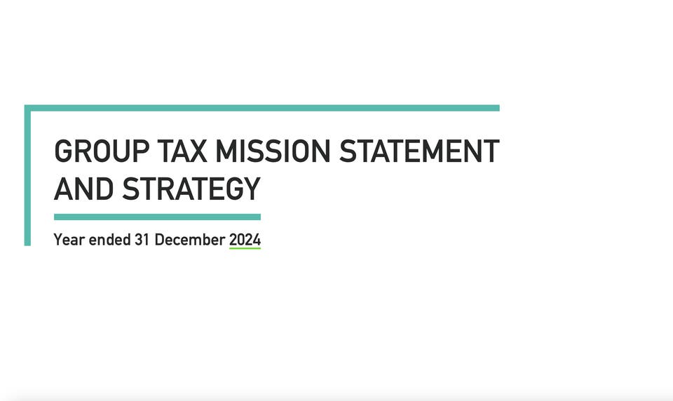 dentsu group tax statement