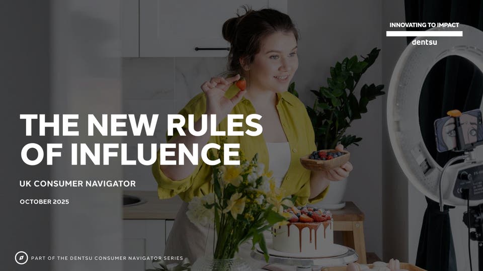 Q3 2025 UK Consumer Navigator - Influencer Special