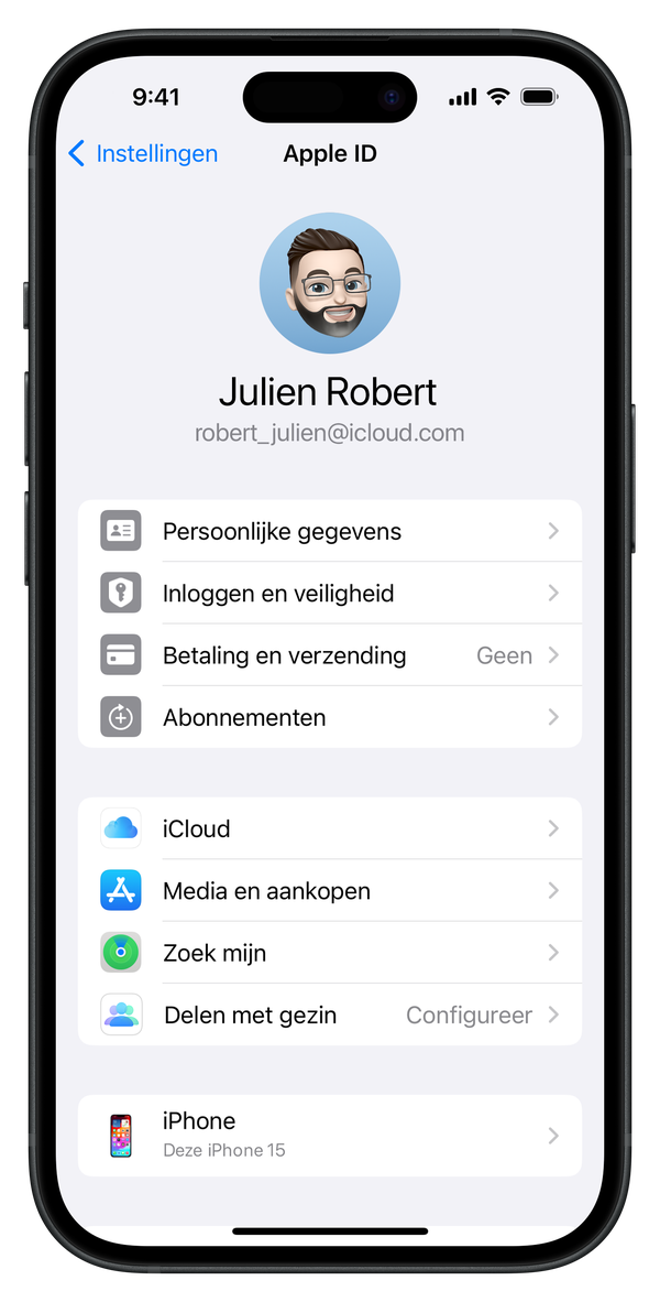 Hoe stel je Bancontact in als betaalmethode in  je Apple Account?