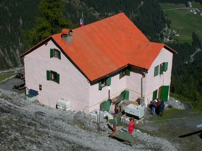 Bild von der Berglhütte