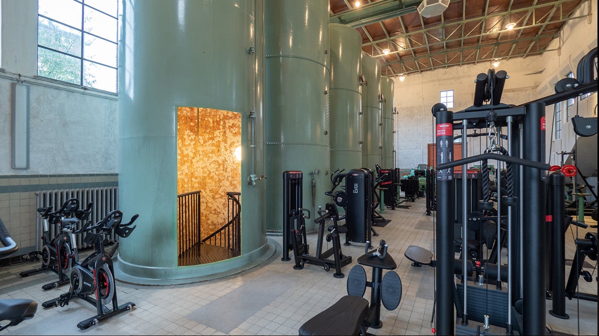 Het pompstation van binnen anno nu.