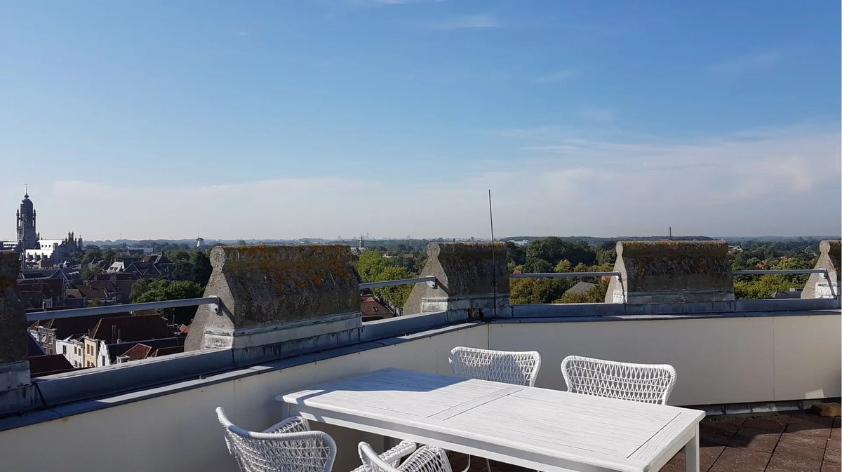 Het uitzocht vanaf de watertoren.