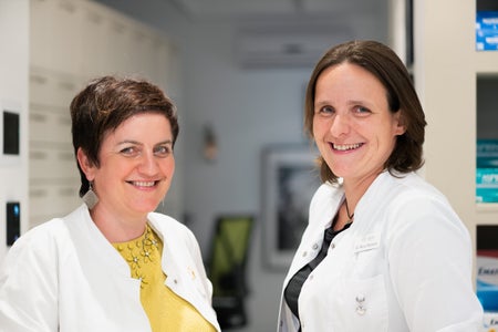 Evi Tschigg e Mirta Micheler, farmaciste