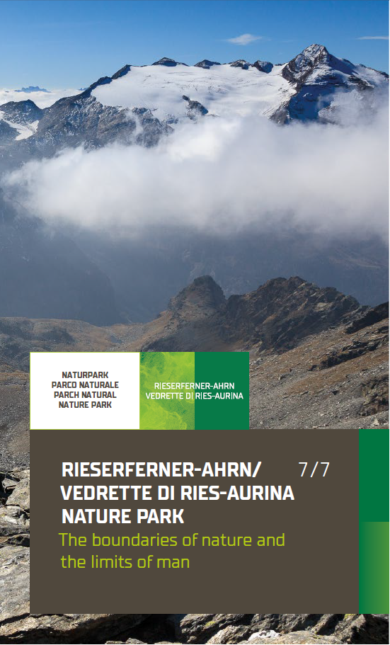 Rieserferner-Ahrn/Vedrette di Ries-Aurina Nature Park Flyer