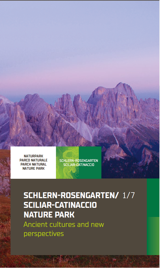 Schlern-Rosengarten/Sciliar-Catinaccio Nature Park Flyer