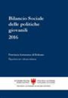 BILANCIO SOCIALE DELLE POLITICHE GIOVANILI