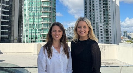 Emilia Ball and Jessica Ruff