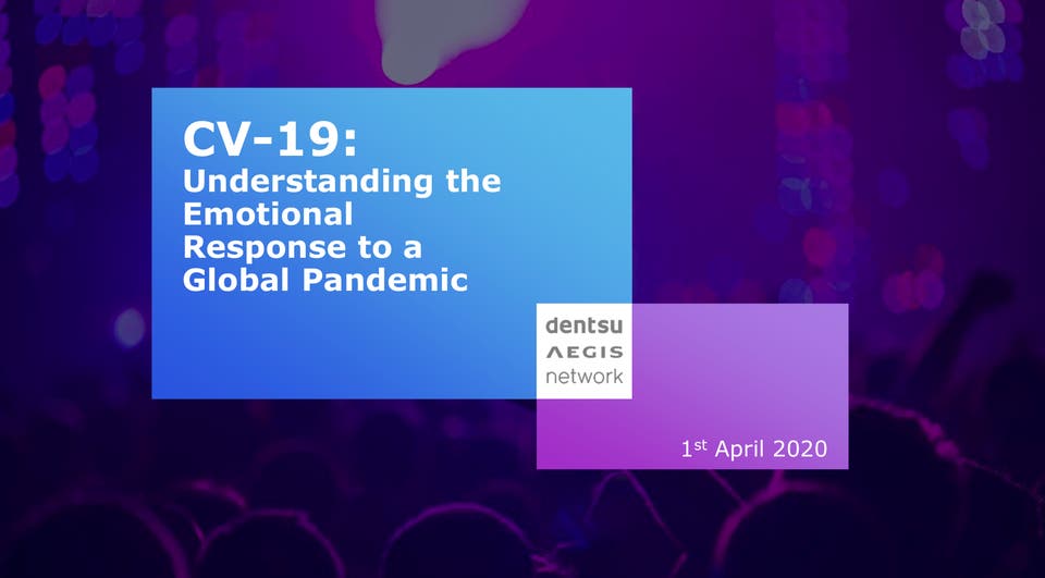 Understanding the emotional response to a global pandemic