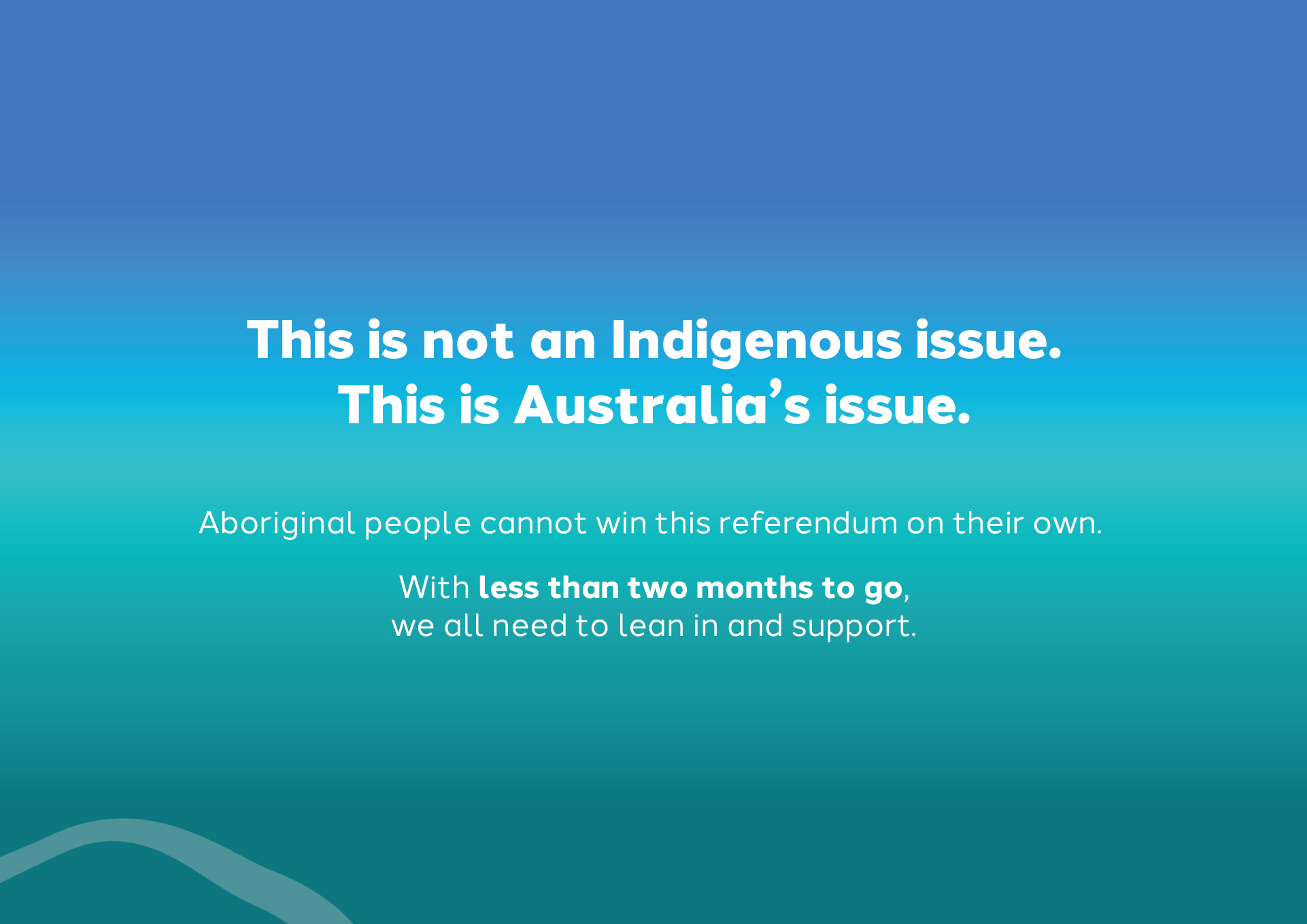 The lead up to the referendum