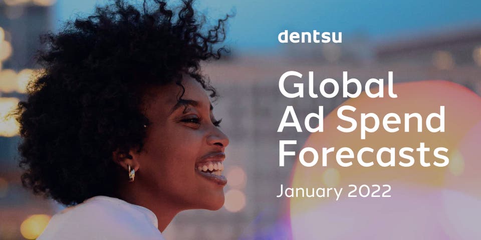 Global Ad Spend Forecasts January 2022 Cover