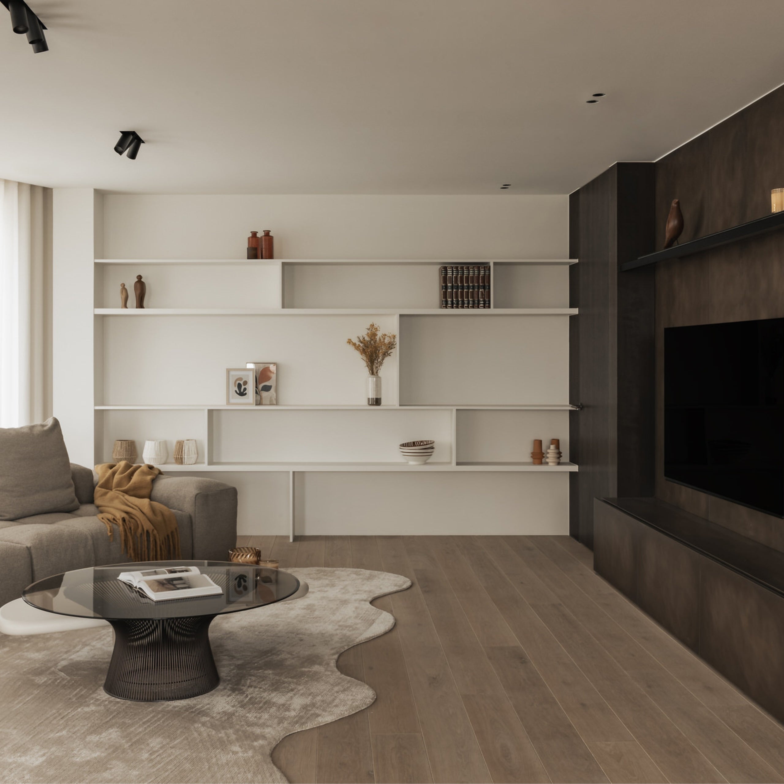 Project Penthouse with Shinnoki Stardust Walnut