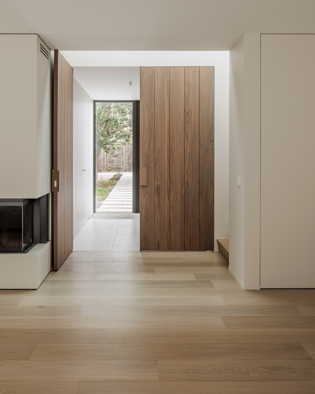A total-look home in Shinnoki Frozen Walnut
