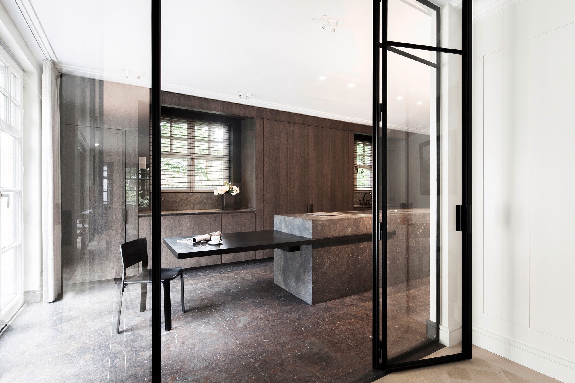 dark wood interior - obumex