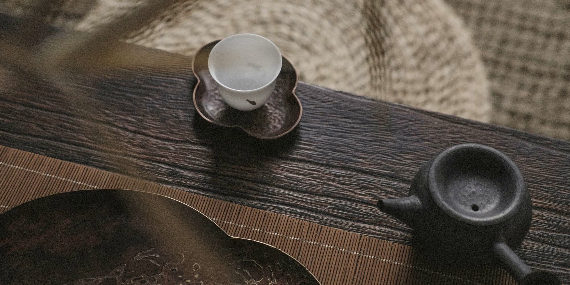 warm wood - dark wood interior