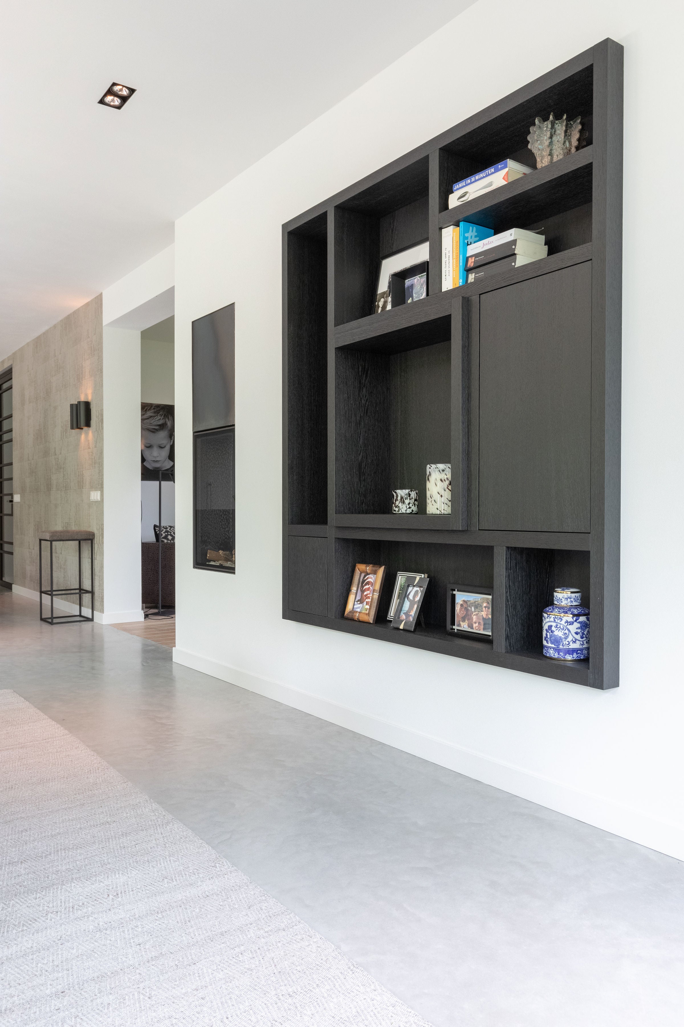 Wood shelves - Querkus - dark wood shelves - dark shelves - wooden shelves 