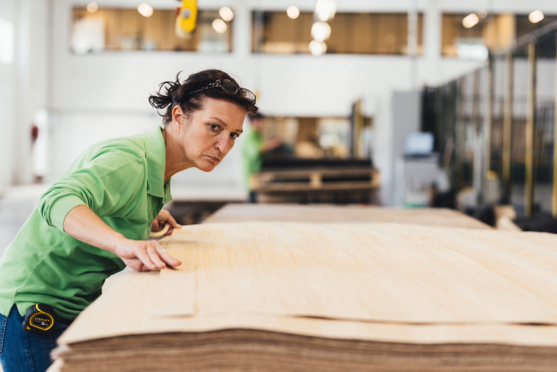 veneer production - Decospan production - floor production - Decospan - veneer