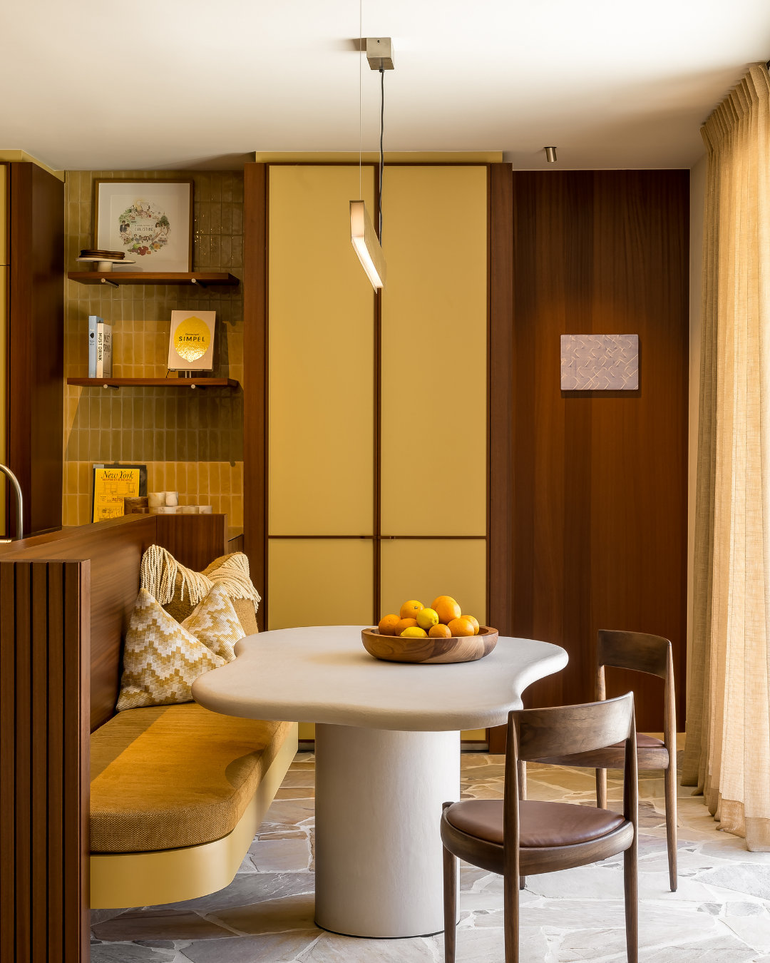 Kitchen in Shinnoki Terra Sapele
