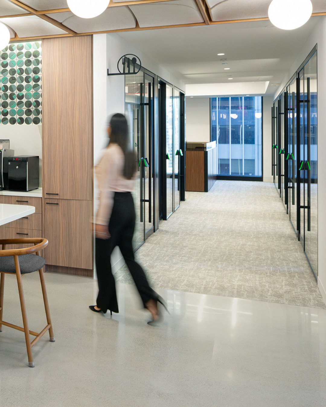 Corporate office in Shinnoki Frozen Walnut
