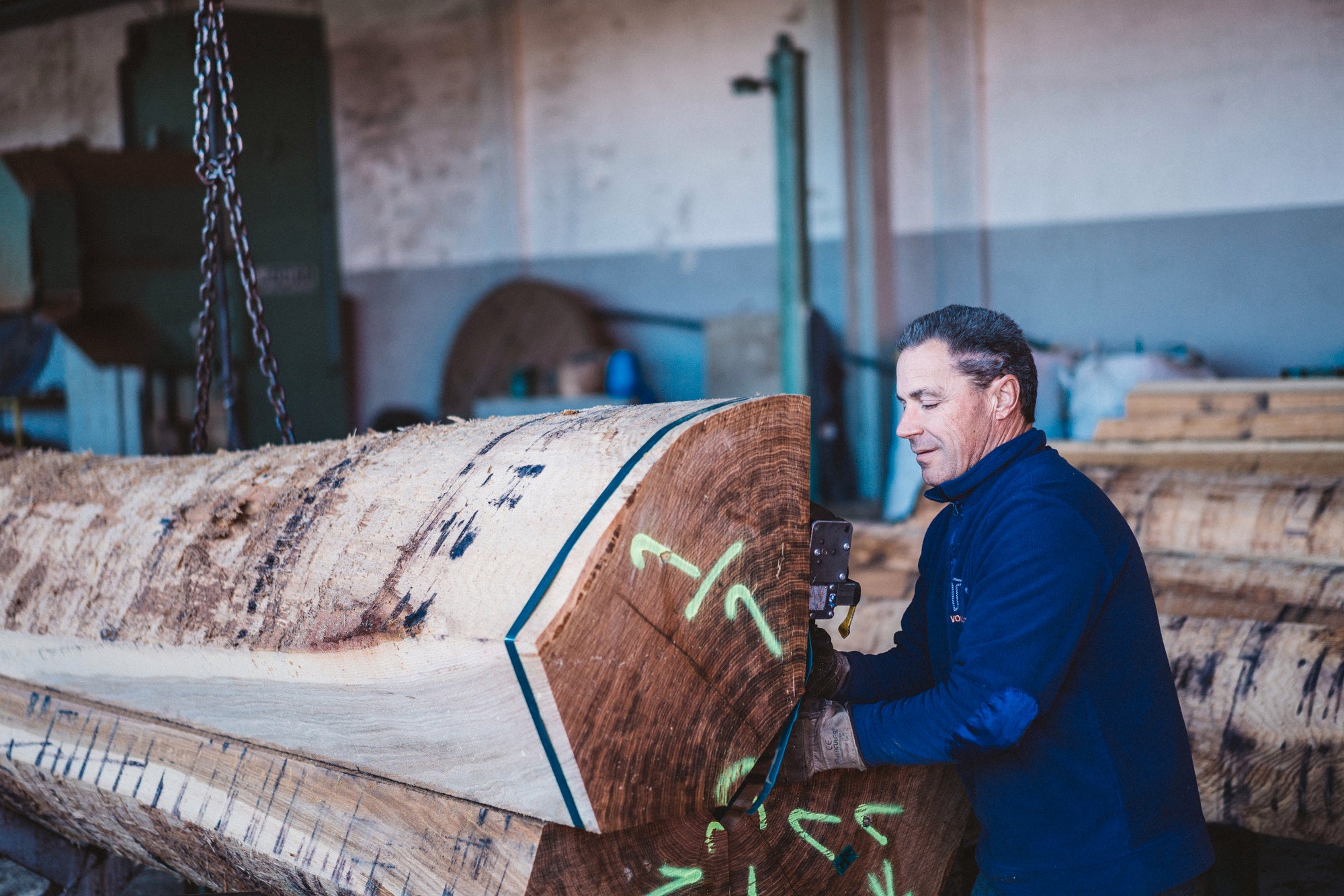 veneer production - Decospan production - floor production - Decospan - veneer