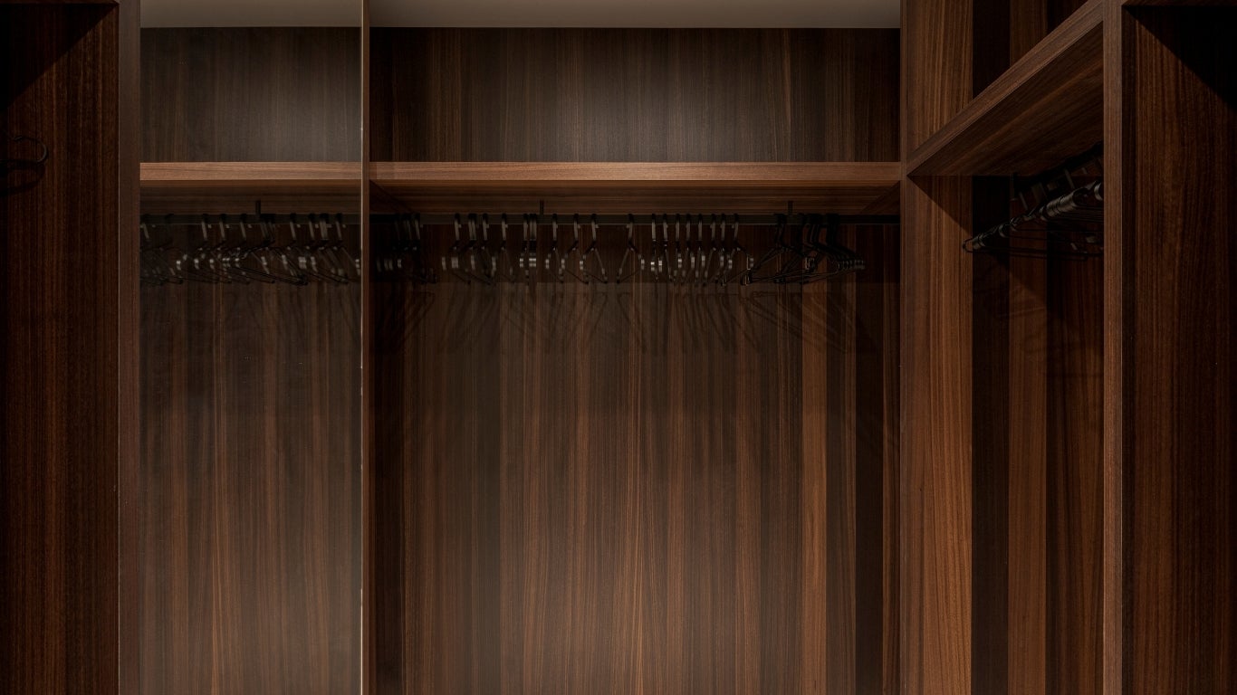 Office project with Shinnoki Shadow Eucalyptus wood veneer