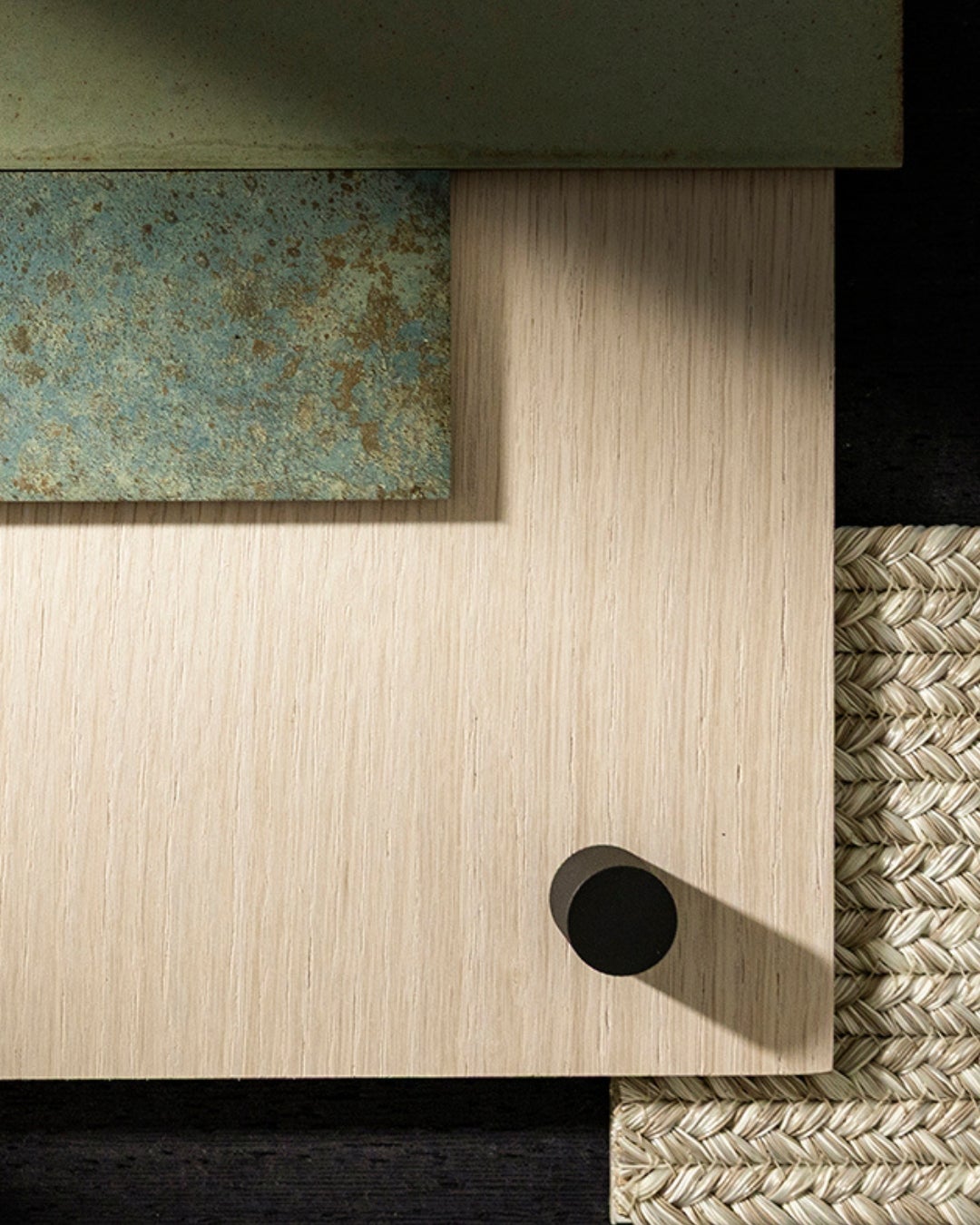 Querkus moodboard - Crema - oak veneer collection