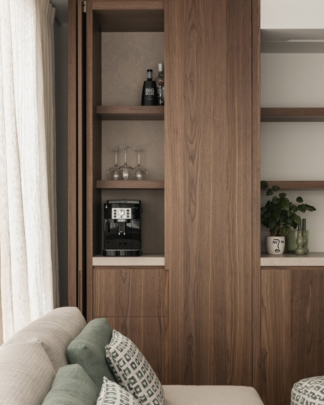 Project poolhouse Studio Mas notelaar fineerhout