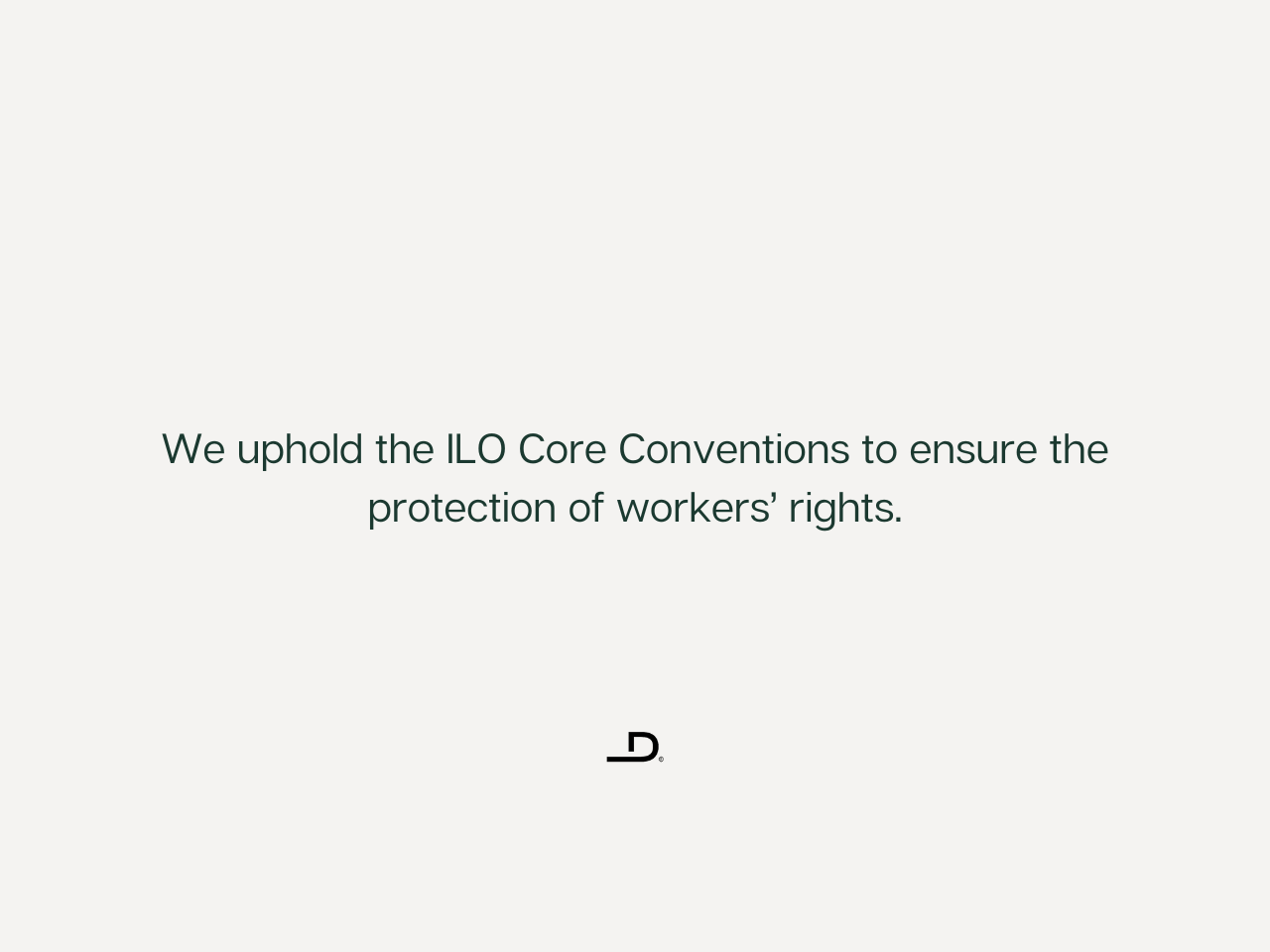 Decospan - Respect for labour rights 