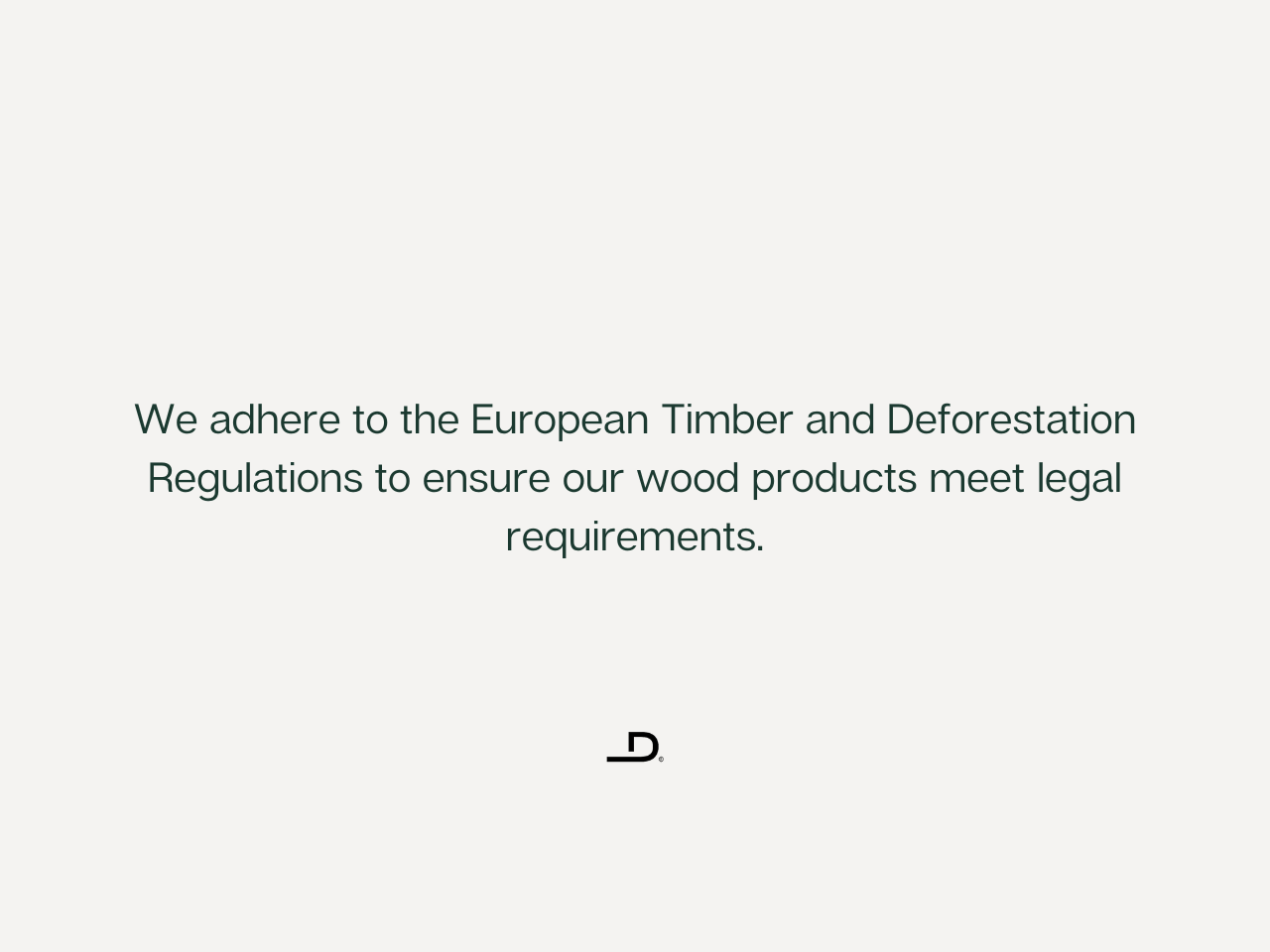 Decospan - Legal compliance