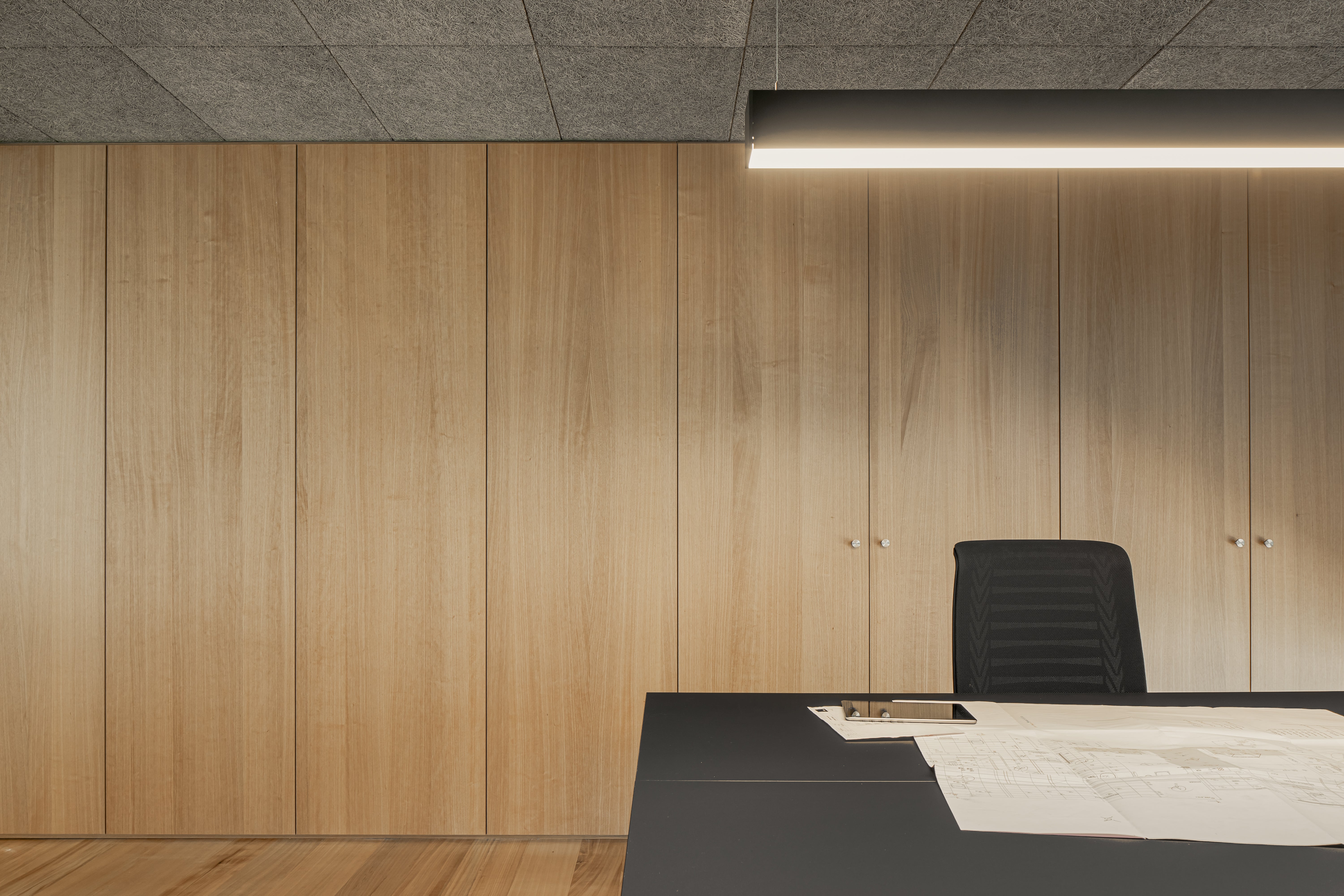 Aniegré - aniegré cabinet - wooden closet - office wooden closet - total wood solutions