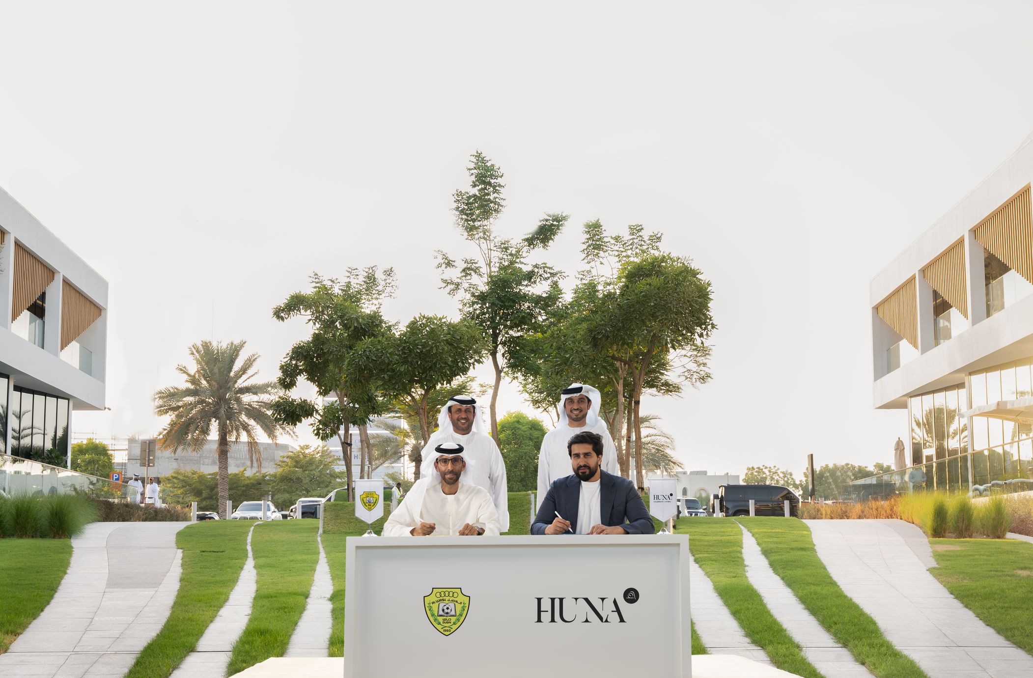 Huna Becomes Official Sponsor of Al Wasl Sports Club