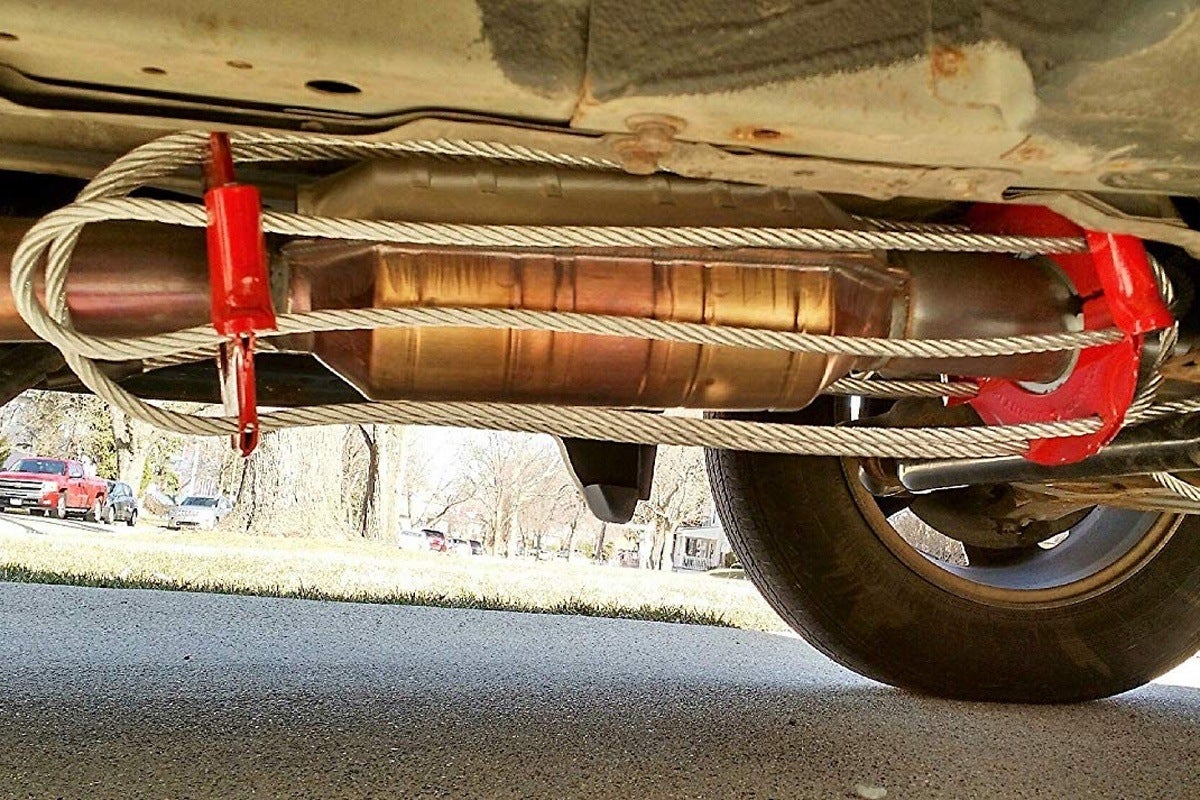 how easy to steal catalytic converter