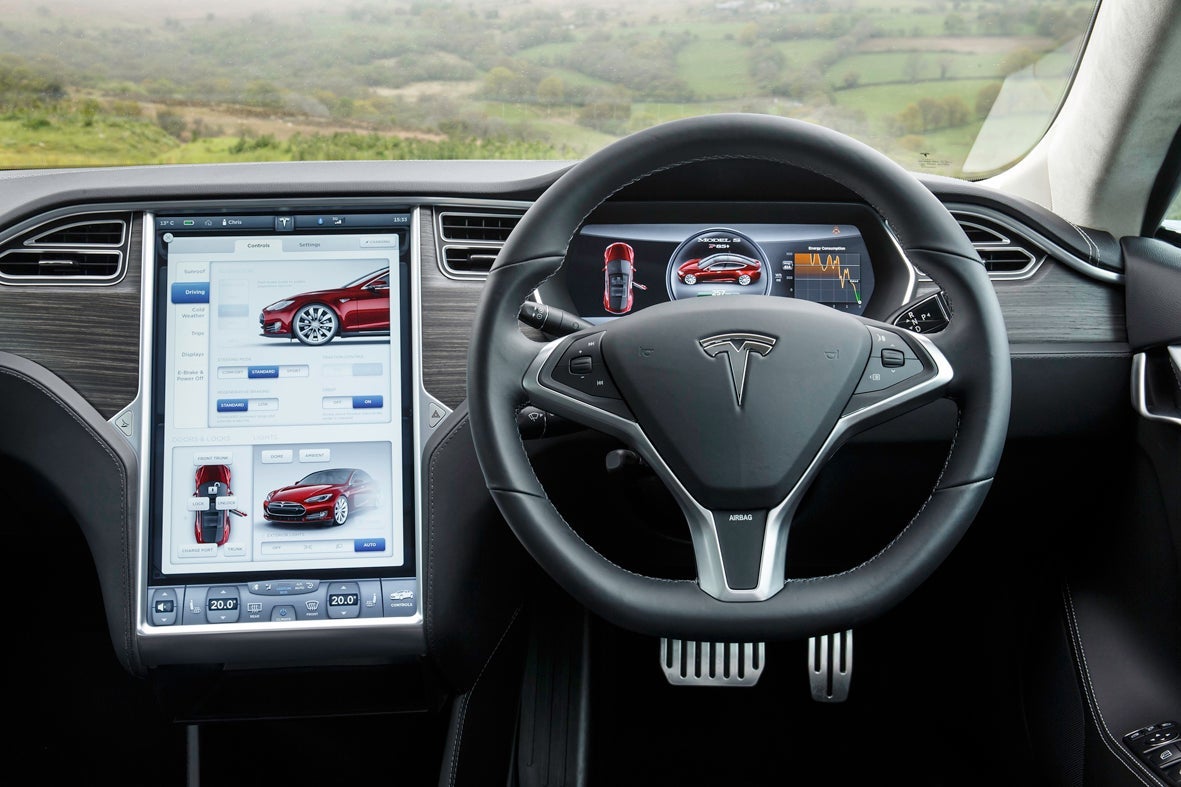 Tesla Model S Interior