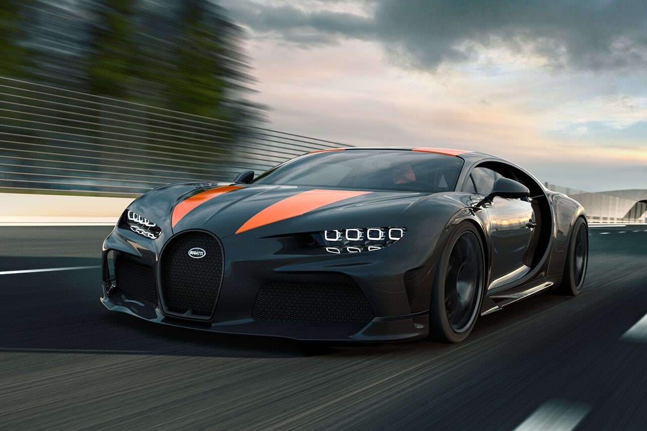 Fastest cars in the world: Bugatti Chiron Super Sport 300+