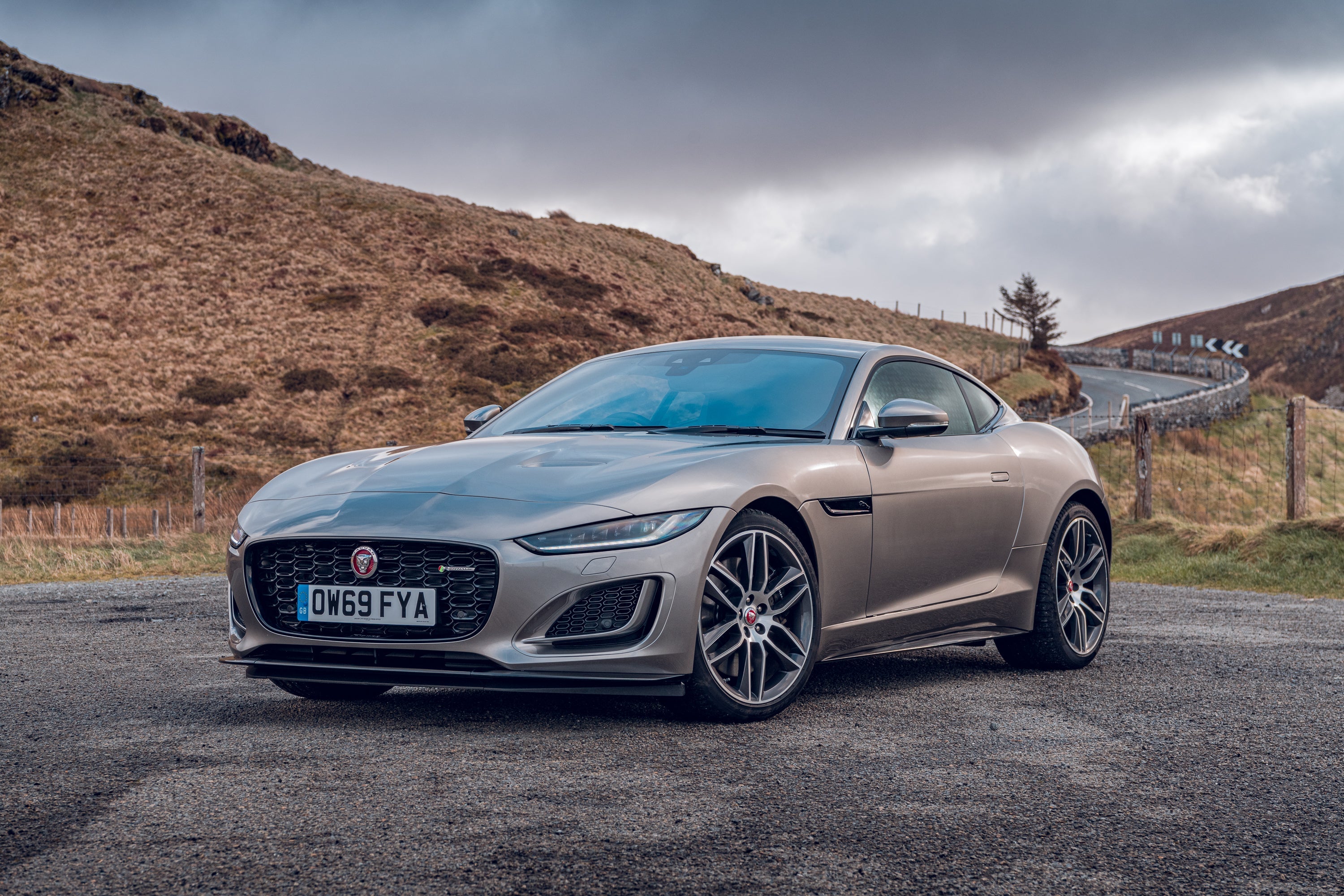 Jaguar F Type Coupe Grey