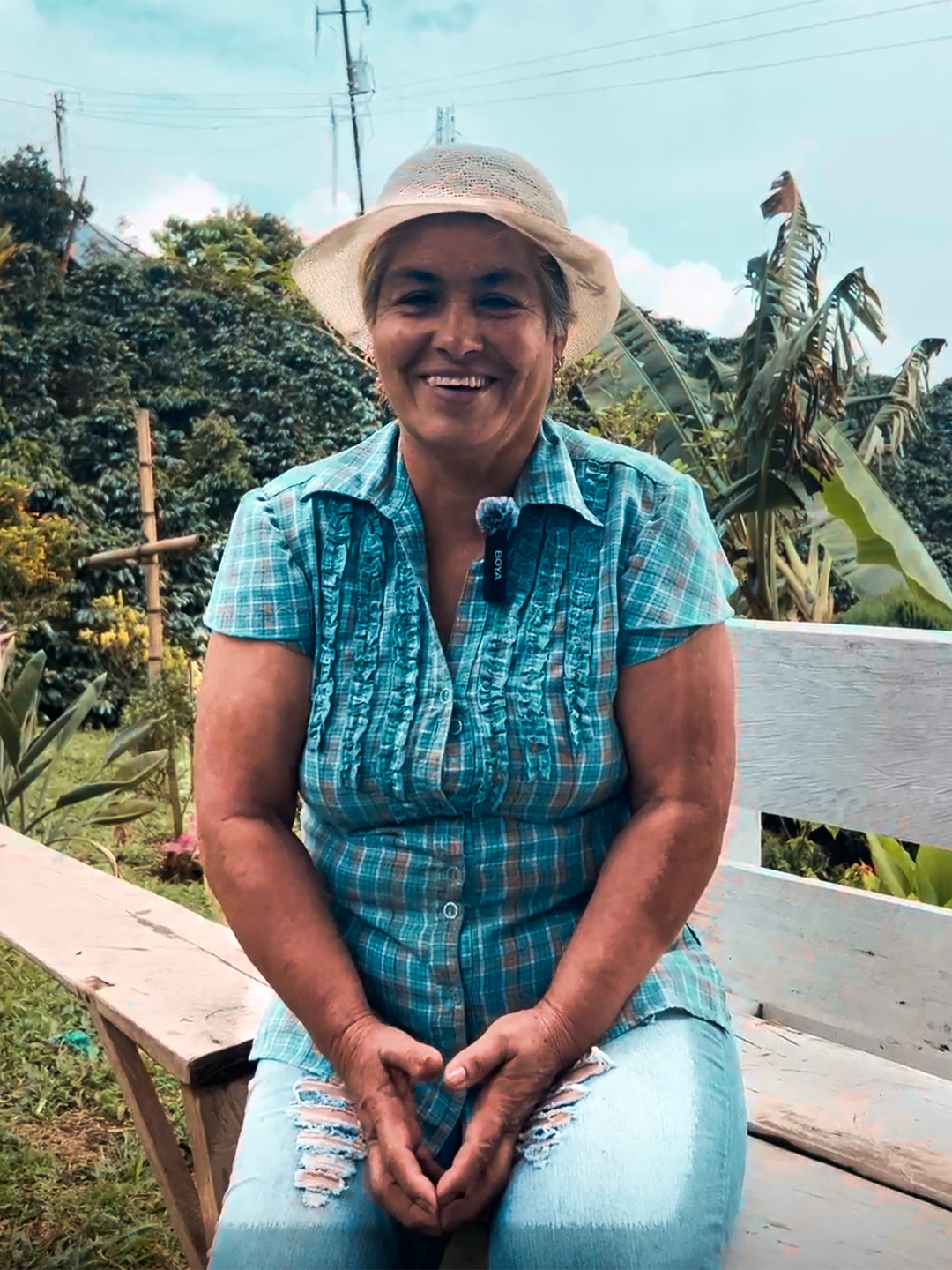 Marta Gladys Patiño – Coffee Producer from Chinchiná in Caldas. 