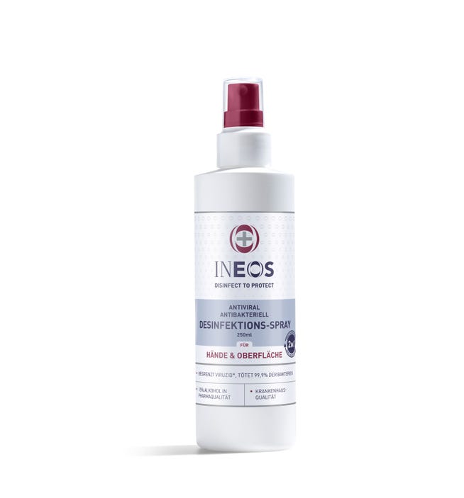 INEOS Desinfektions-Handspray in 250-ml-Flasche