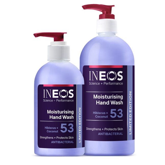 INEOS Moisturising Hand Wash with Rhubarb + Tonka | INEOS Hygienics