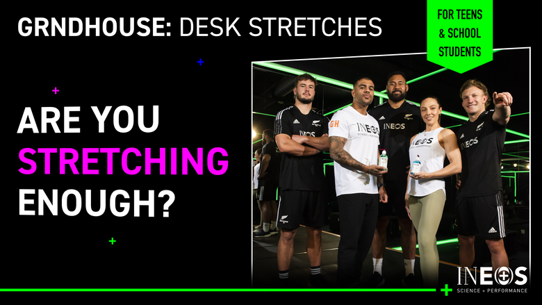 a photo of a thumbnail of a video featuring the all blacks smiling at the camera