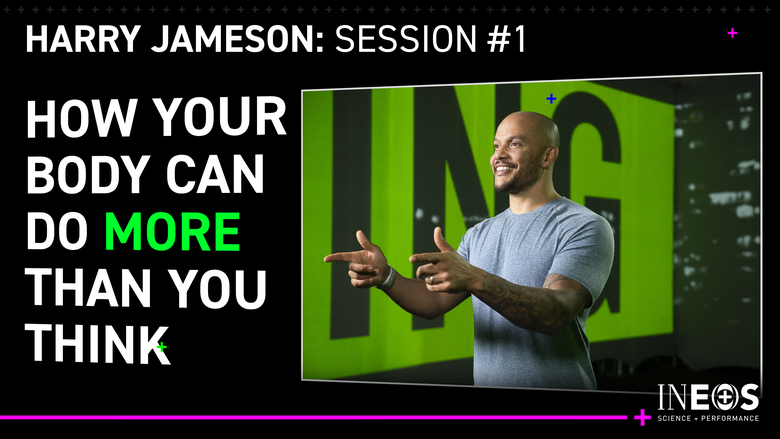 a photo of a thumbnail of the first video featuring harry jameson smiling at the camera