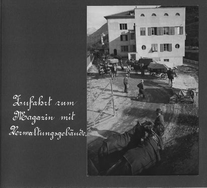 Accesso al magazzino (Archivio provinciale di Bolzano, Collezione Helene Oberleiter, n. 2247)